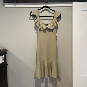 Express Body Contour fitted flare bottom sweater dress size S, new with tags